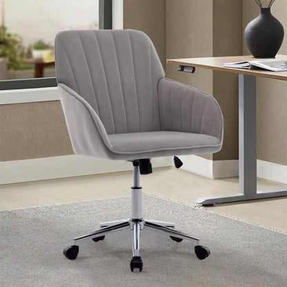 Adjustable Ergonomic Chair With Swivel Backrest