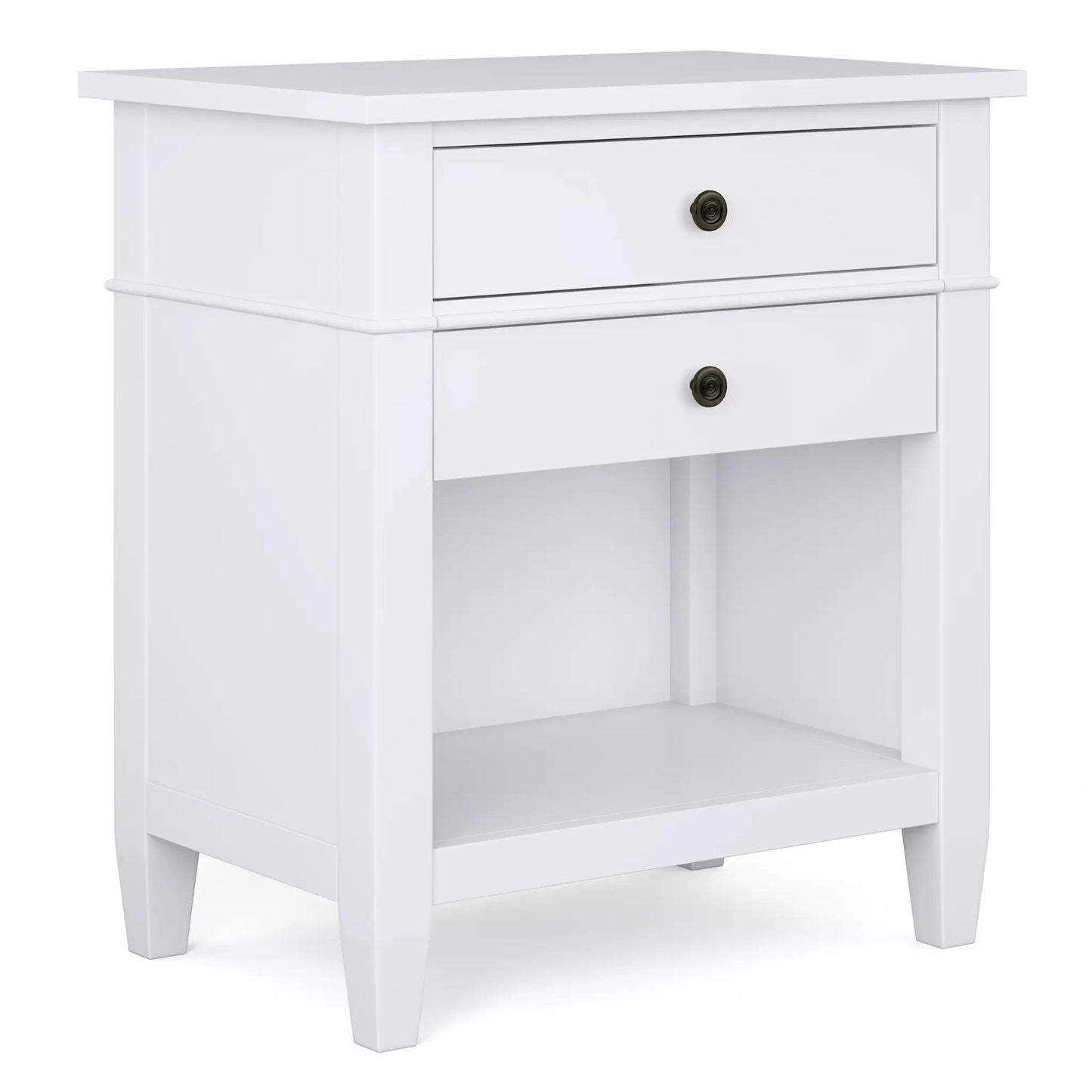 Carlton Bedside Table Handcrafted Solid Wood