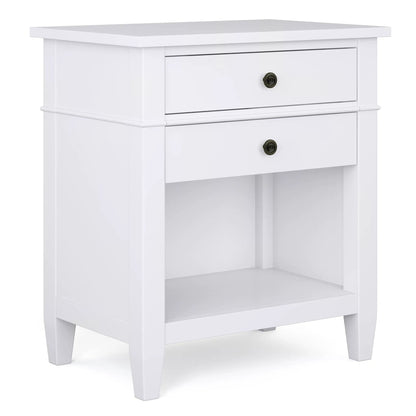Carlton Bedside Table Handcrafted Solid Wood