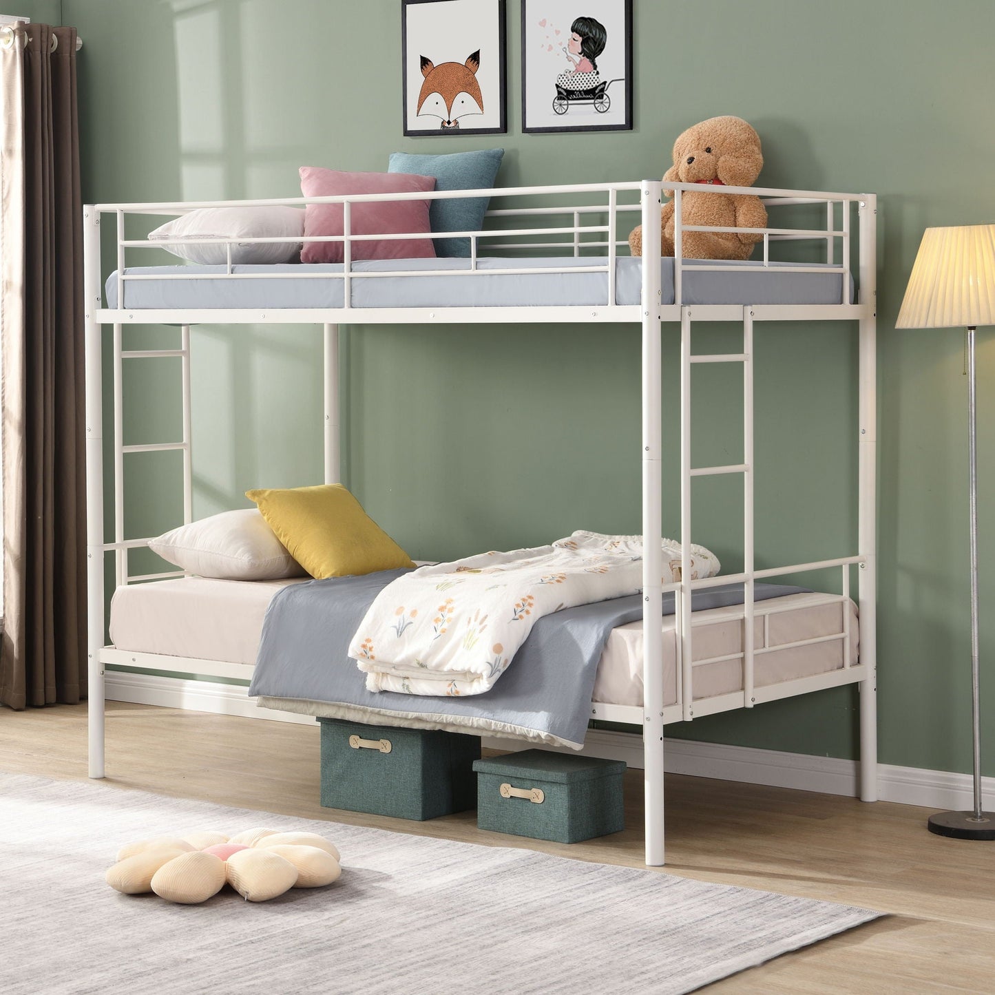 Modern and Space Saving Steel Bunk Bed Frames