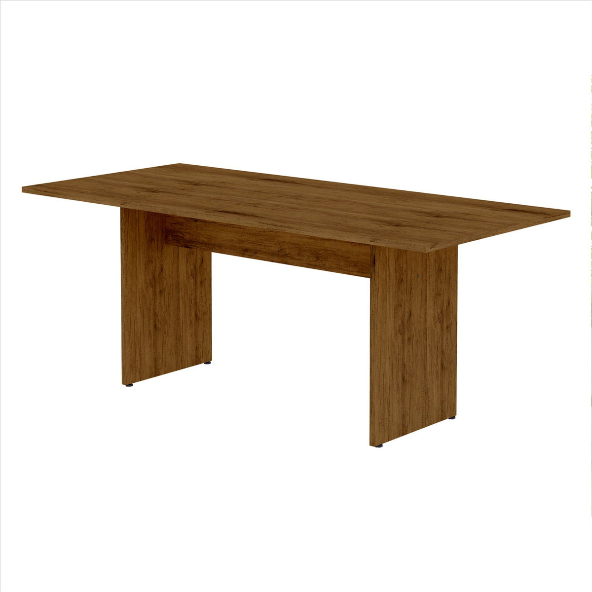 Nomad Dining Table with Protouch wood-grain finish in brown on Tampa Home & Garden Store