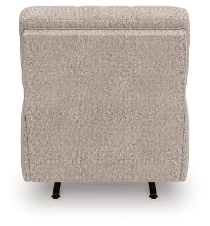 Newellen Rocker Recliner beige textured fabric by Unique Piece Furniture on Tampa Home & Garden Store