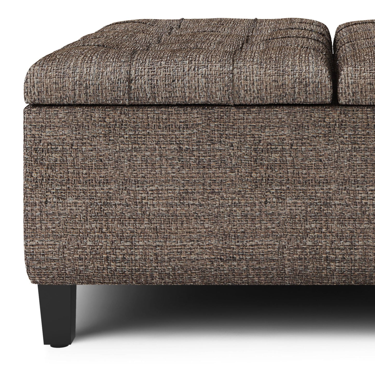 Harrison Upholstered Coffee Table Storage Ottoman