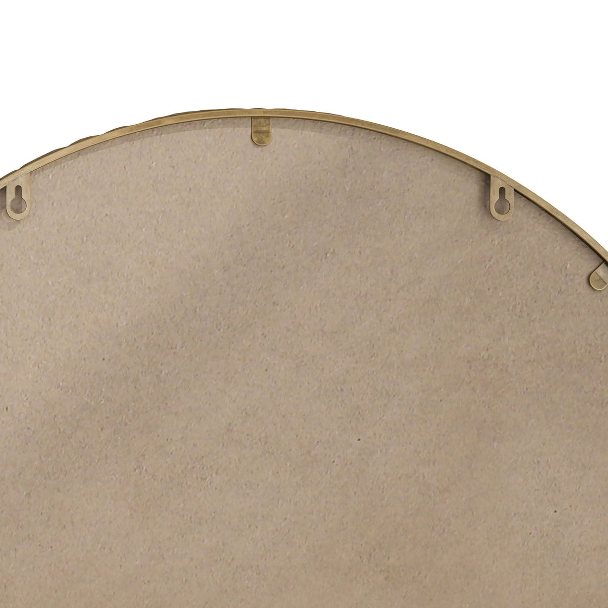 Arched wall mirror with shatterproof glass in brass finish by HouseOfZazla on Tampa Home & Garden Store