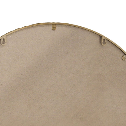Arched wall mirror with shatterproof glass in brass finish by HouseOfZazla on Tampa Home & Garden Store