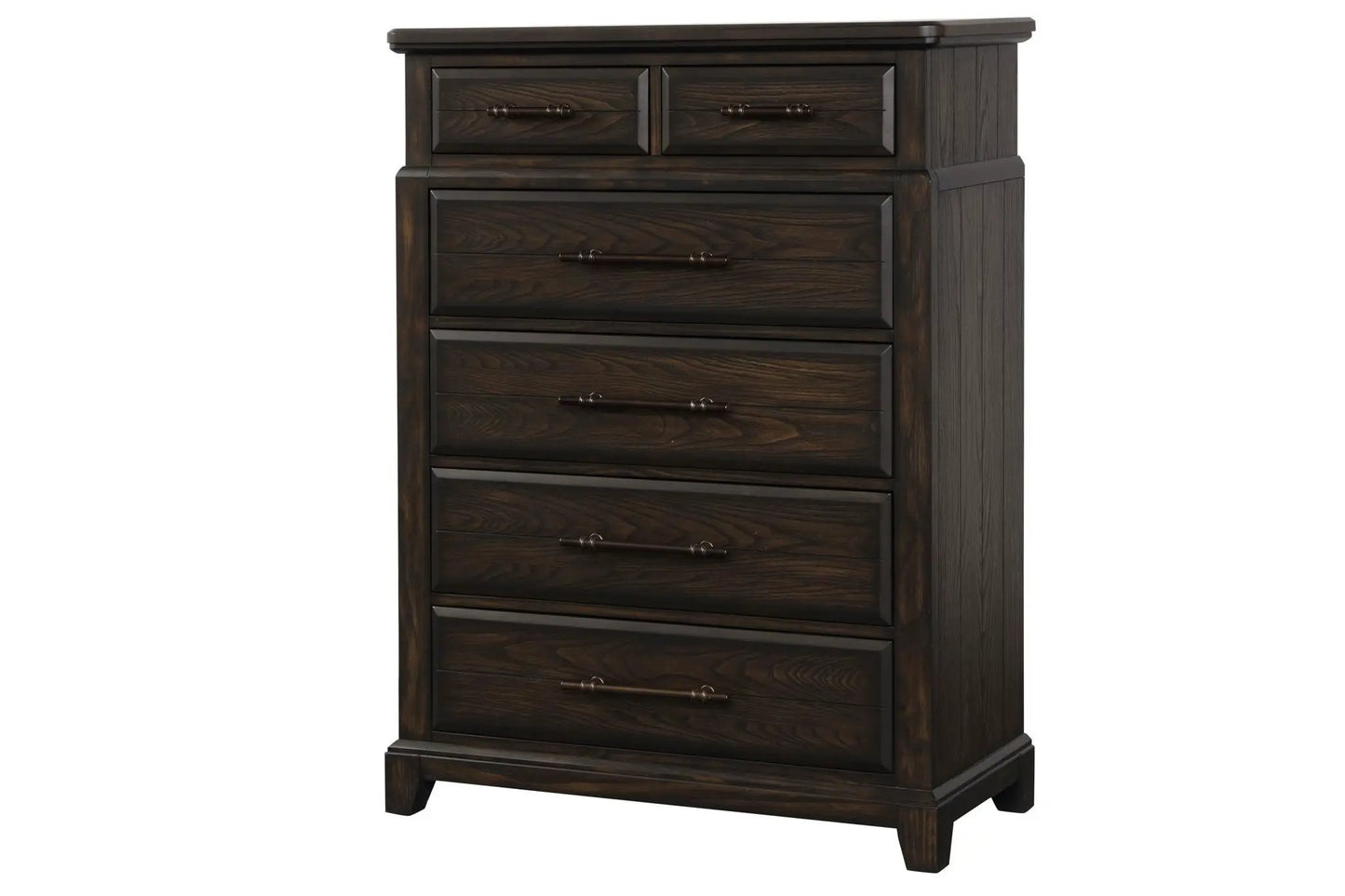 Mahogany Six Drawer Dresser for Bedroom Storage