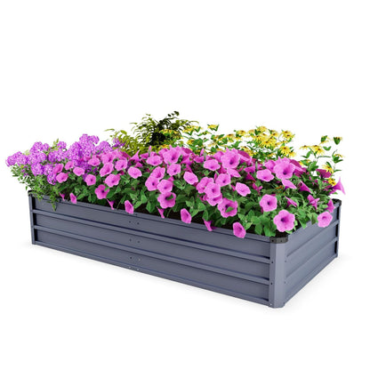 Sturdy Outdoor Garden Bed and Coated Steel Frame