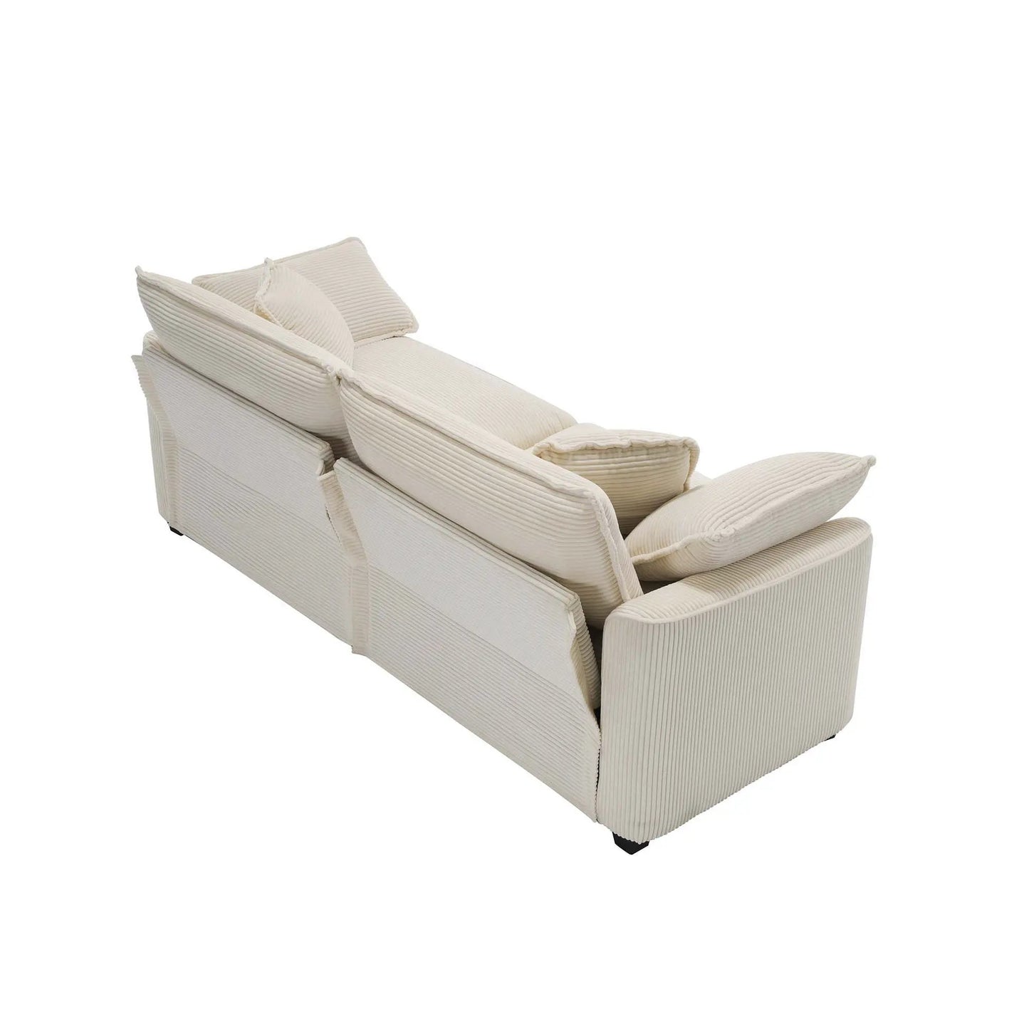 Elegant Sectional Sofa Set with Deep Seats