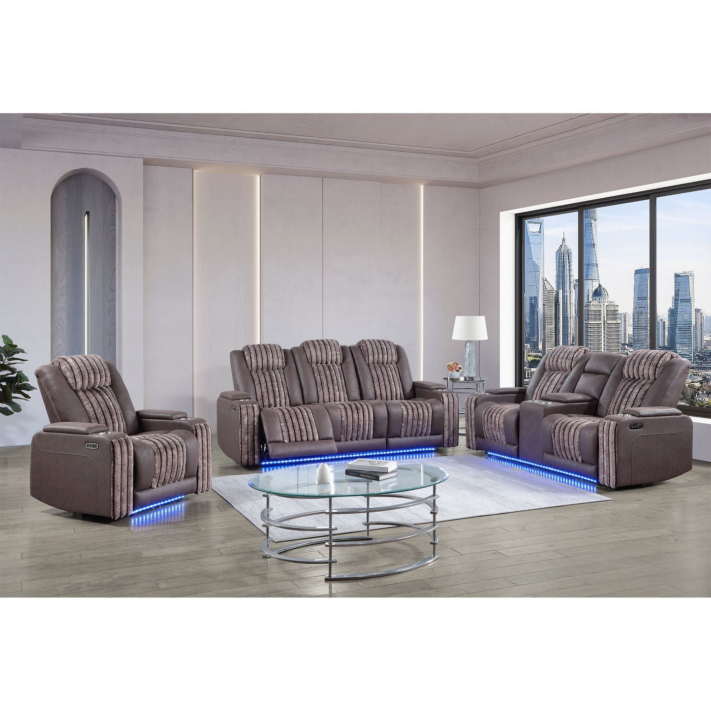 Duran Power Recliner and Usb Charging Port