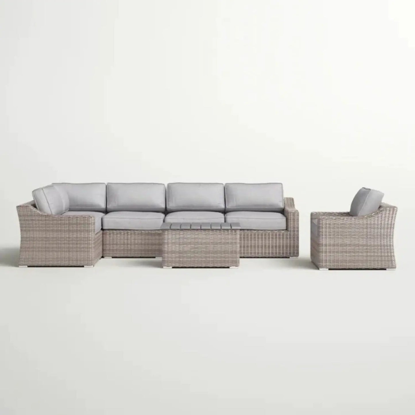 Outdoor Sofa Seating Group with Cushions
