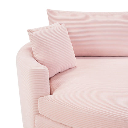 Oversized Double Chaise Sofa With USB Ports