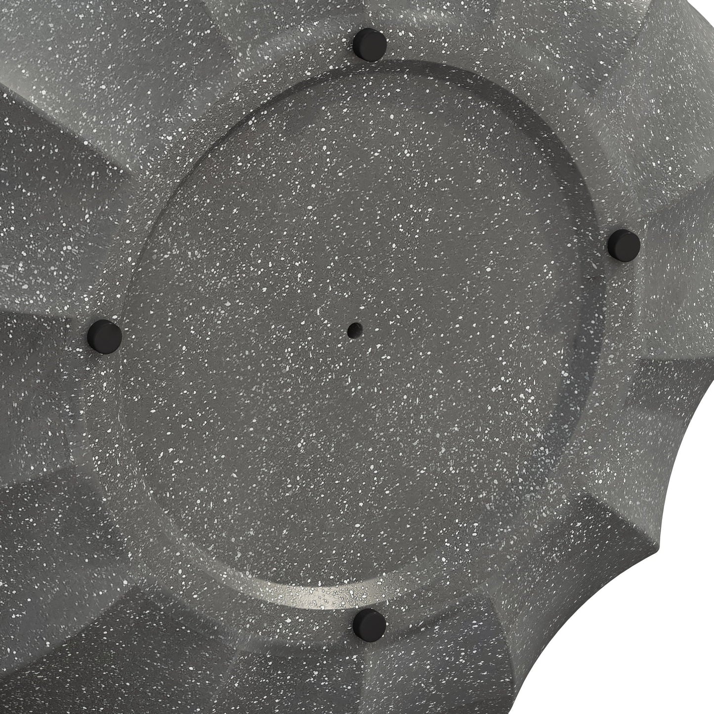 Modern Round Coffee Table for Patio or Deck
