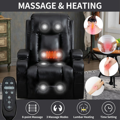 Infinite Position Power Lift Recliner for Elderly