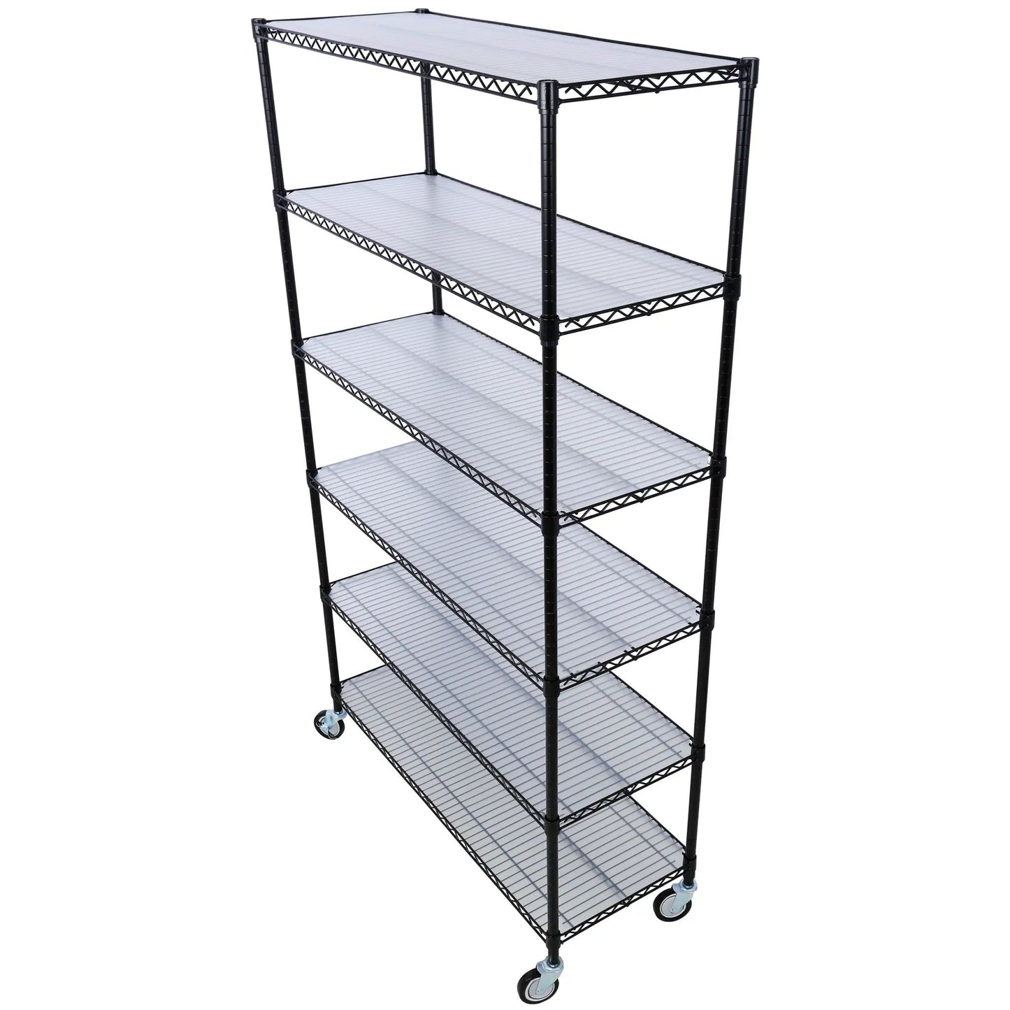 6 Tier NSF Metal Wire Shelving Unit for Storage