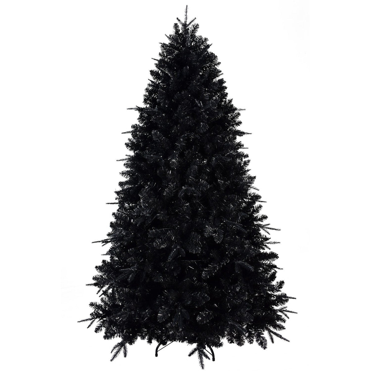 6-foot black pre-lit Christmas tree with 350 LED lights by HouseOfZazla on Tampa Home & Garden Store
