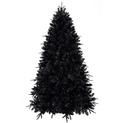 6-foot black pre-lit Christmas tree with 350 LED lights by HouseOfZazla on Tampa Home & Garden Store