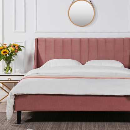 Aspen Vertical Tufted and Modern Platform Bed