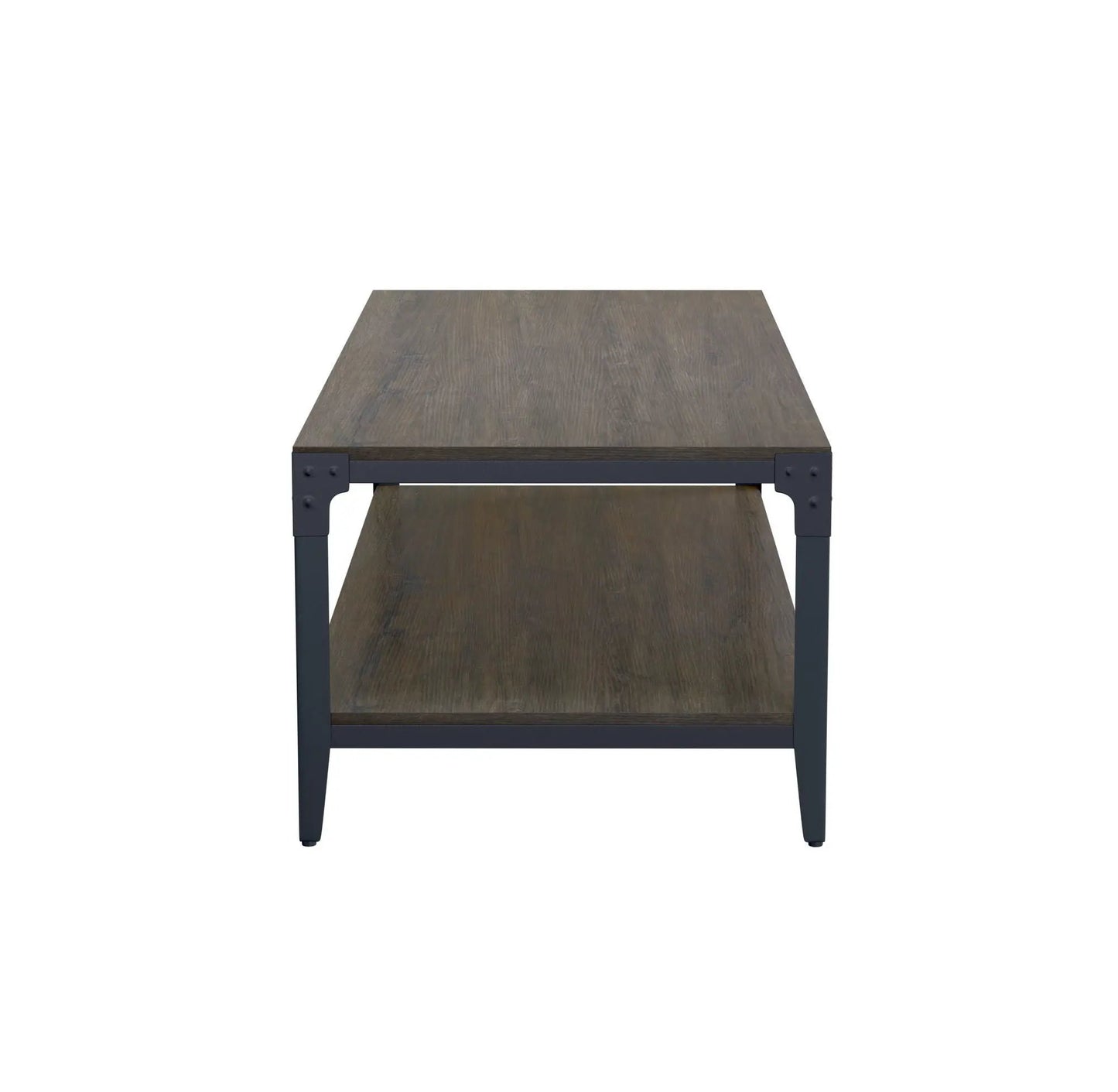 Drake Coffee Table Industrial Style Easy Assembly