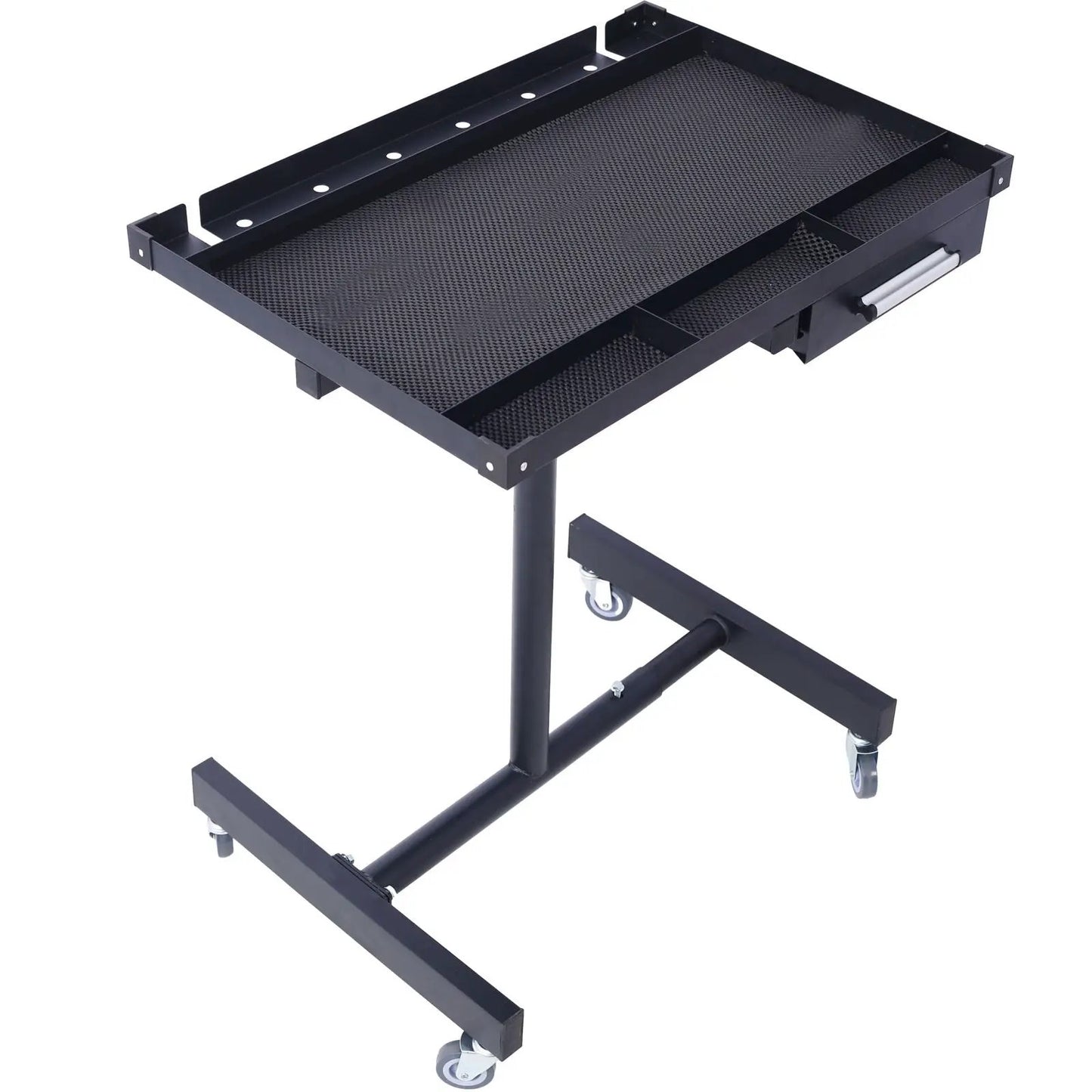 Adjustable Tear Down Work Table with Drawer