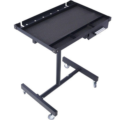 Adjustable Tear Down Work Table with Drawer
