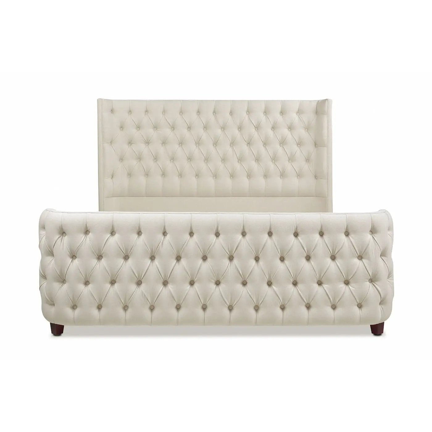 Brooklyn Tufted Bed Headboard and Footboard Set