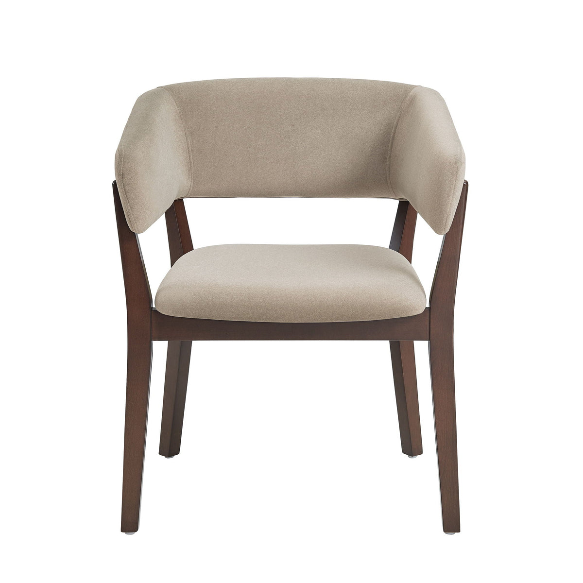 Blake Solid Beech Wood Modern Dining Armchair