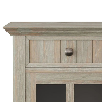 Acadian Handcrafted Entryway Storage Cabinet