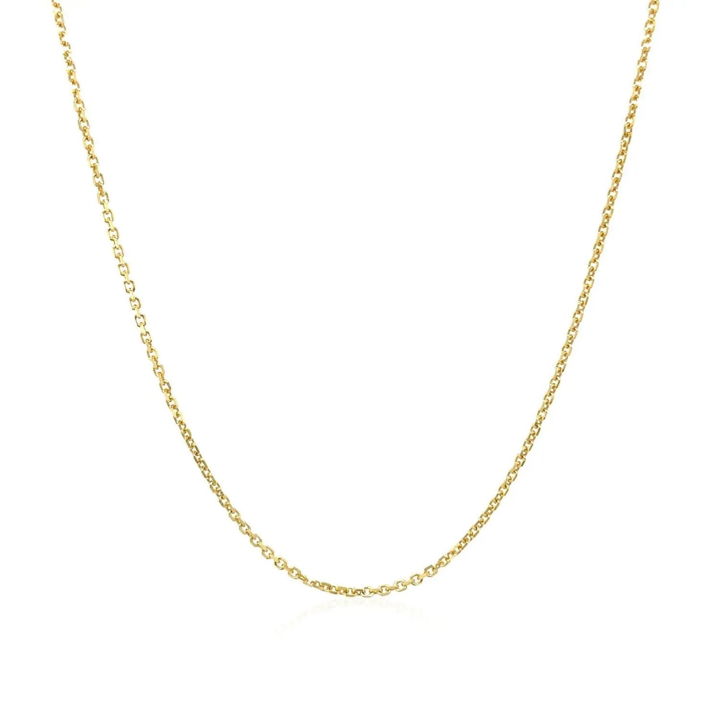 10k Yellow Gold Cable Chain Necklace 1.1mm Bids.com on Tampa Home and Garden Store