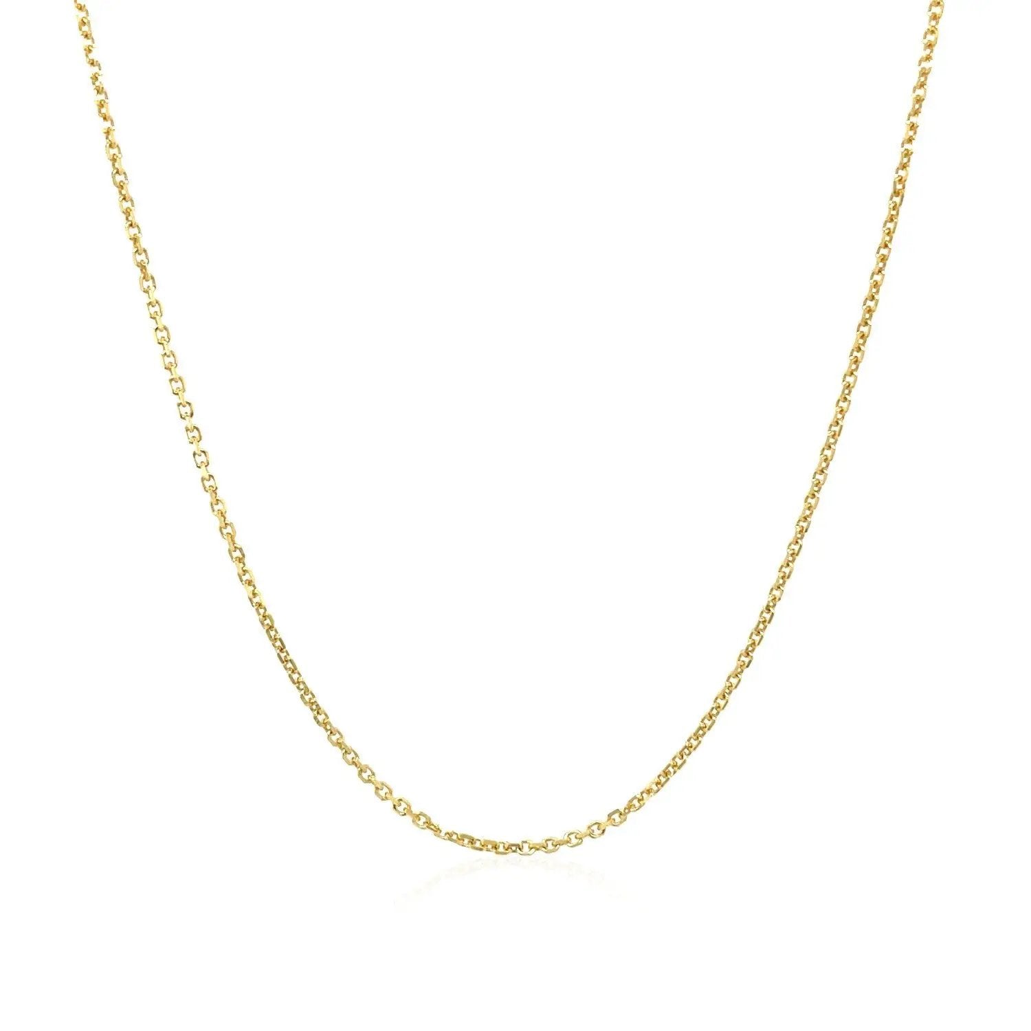 10k Yellow Gold Cable Chain Necklace 1.1mm Bids.com on Tampa Home and Garden Store