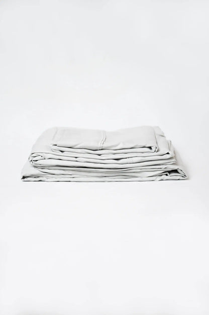 4-piece micro-bamboo hypoallergenic sheet set in light gray by Unique Piece Furniture on Tampa Home & Garden Store