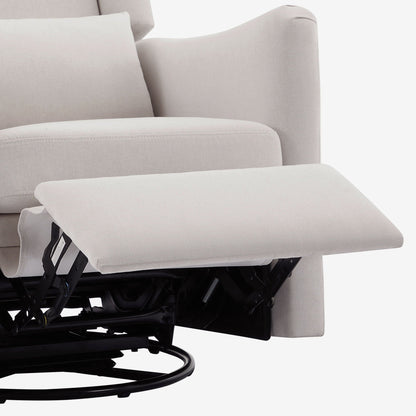 Wide Wingback Swivel Glider And Recliner