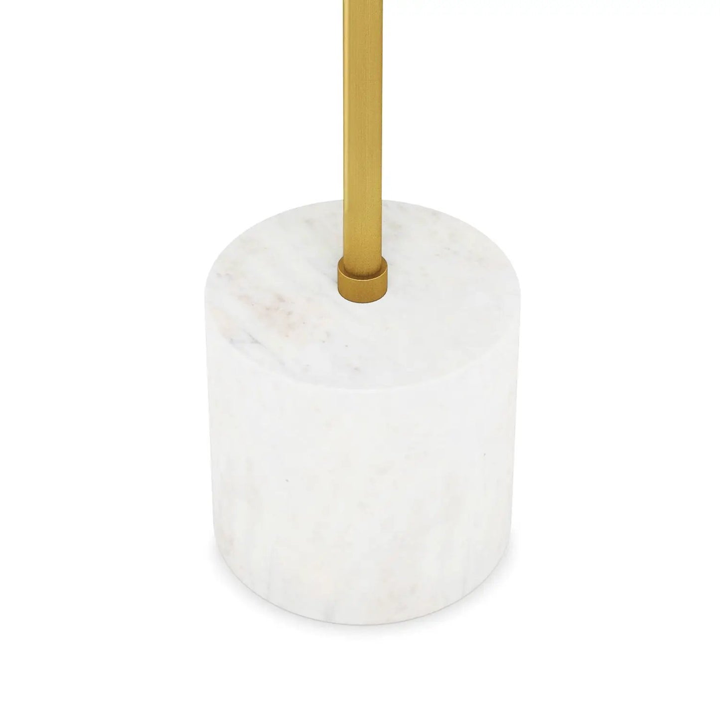 Turner Side Table With Marble Base and Frame