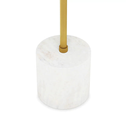 Turner Side Table With Marble Base and Frame