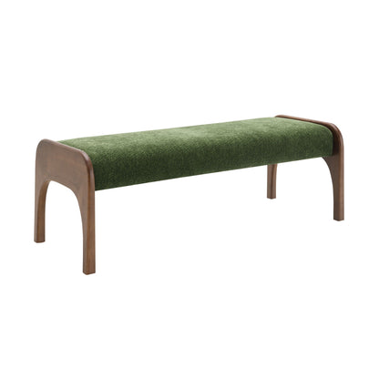 Modern Upholstered Bench for Kitchen Seating