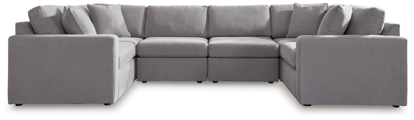 Modmax Sectional in Granite Performance Fabric