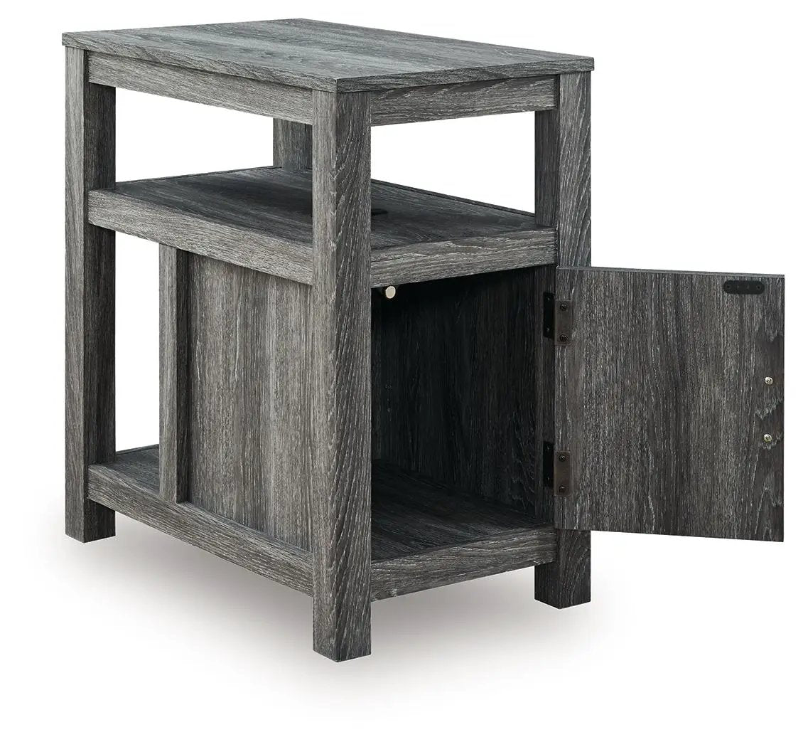 Fendenmore Chair Side End Table With USB Ports