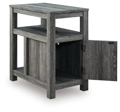 Fendenmore Chair Side End Table With USB Ports
