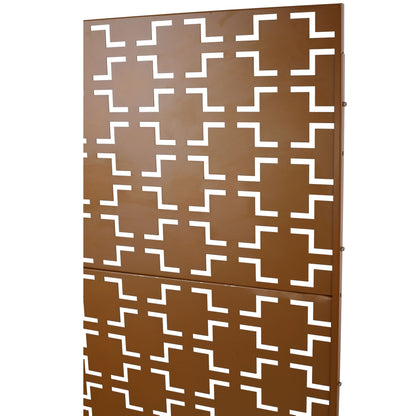Sturdy Metal Outdoor and Indoor Privacy Screen