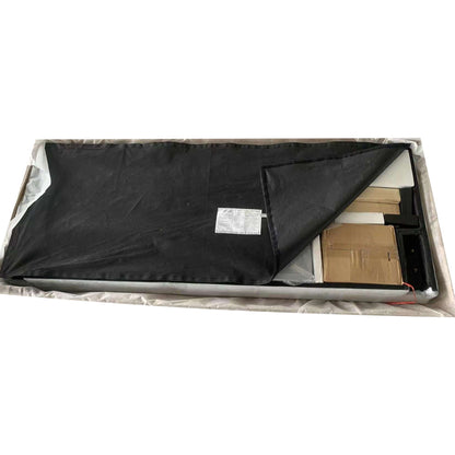 Queen Upholstered Platform Bed Frame and Gray