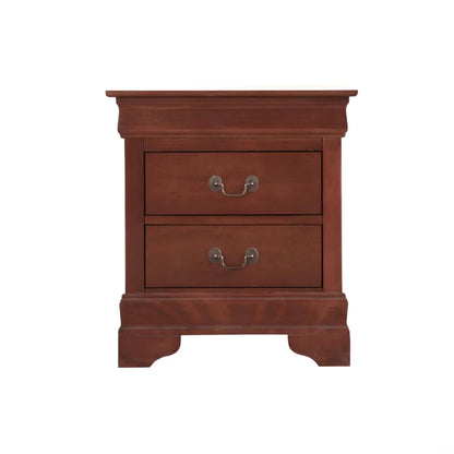 Louis Philippe Nightstand in Wood Veneer