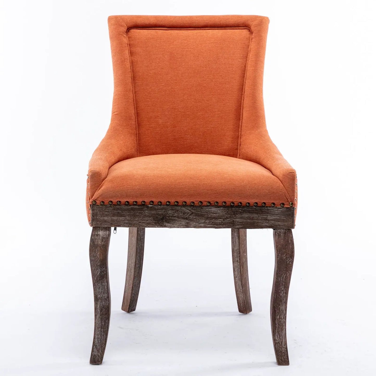 Ultra Side Dining Chair Set of 2 with Nail Heads