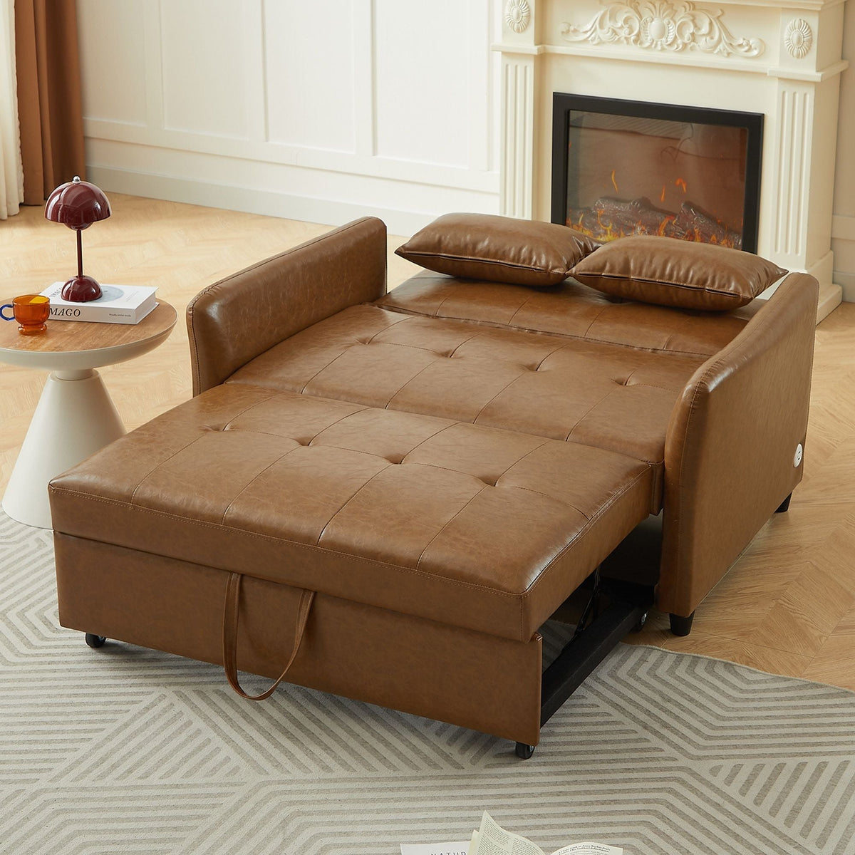 Convertible Sleeper Sofa and a Compact Design