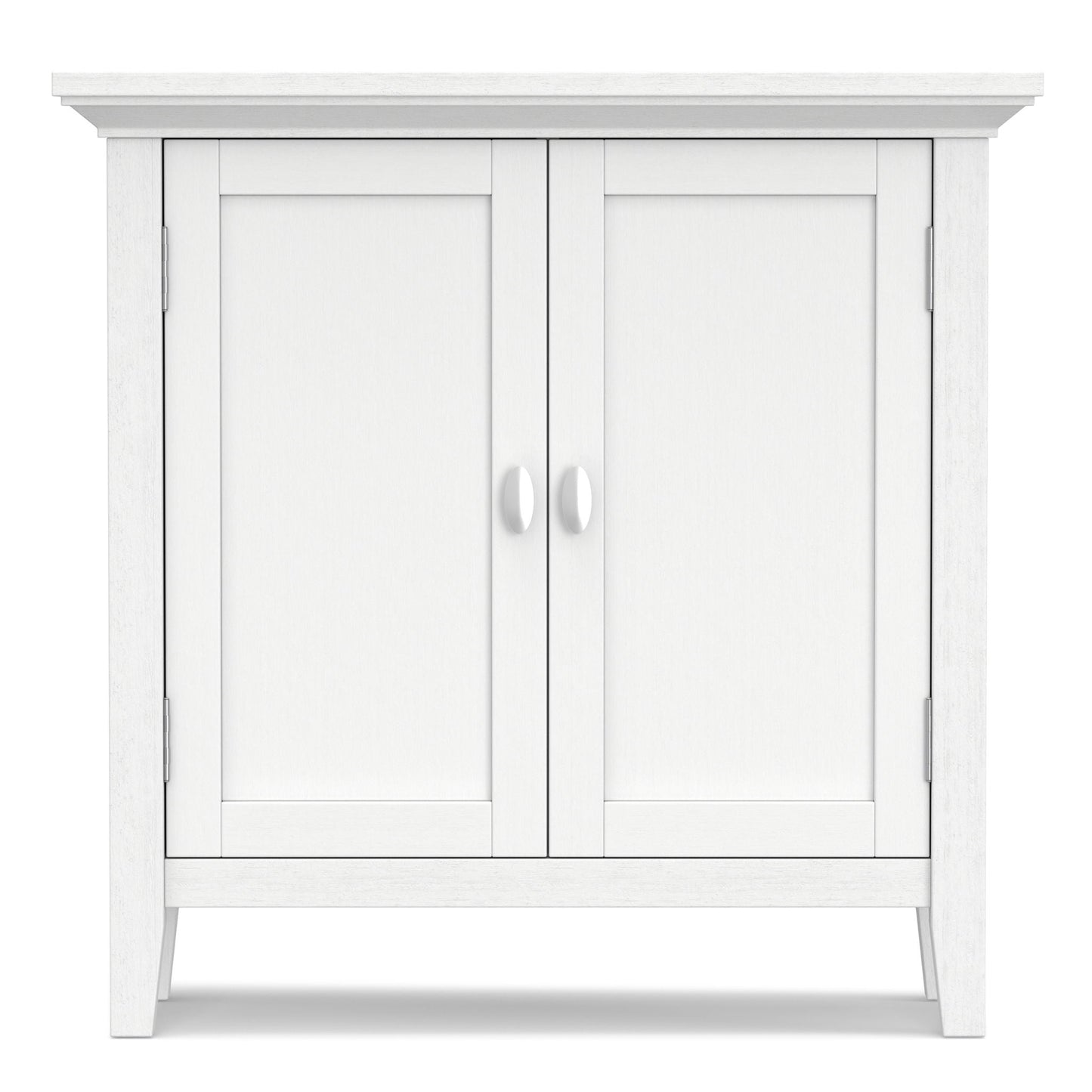Redmond handcrafted low storage cabinet white with paneled doors HouseOfZazla on Tampa Home & Garden Store