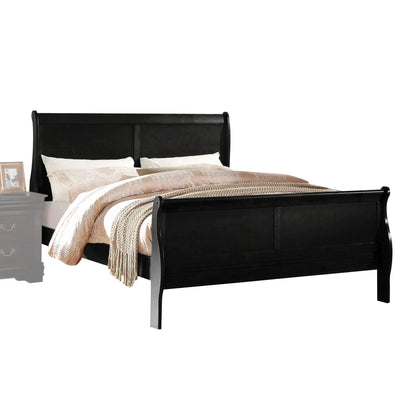 Louis Philippe Sleigh Style Bed Timeless Finish