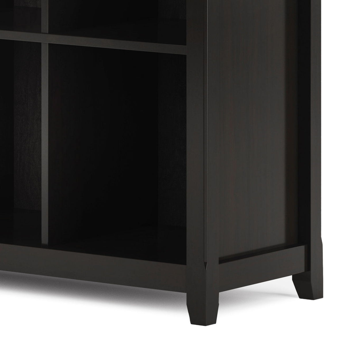 Amherst cube storage bookcase and large cubbies in dark espresso by HouseOfZazla on Tampa Home & Garden Store