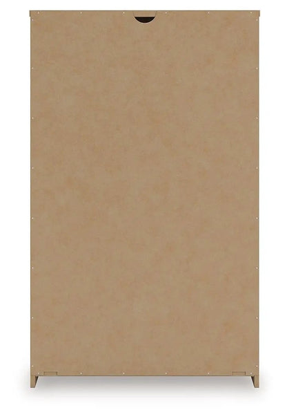 Onita Five Drawer Chest in White Finish Modern