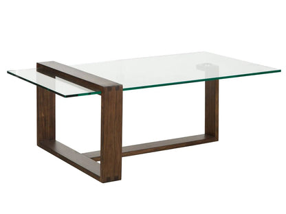 Bristow Rectangular Table With Glass Top
