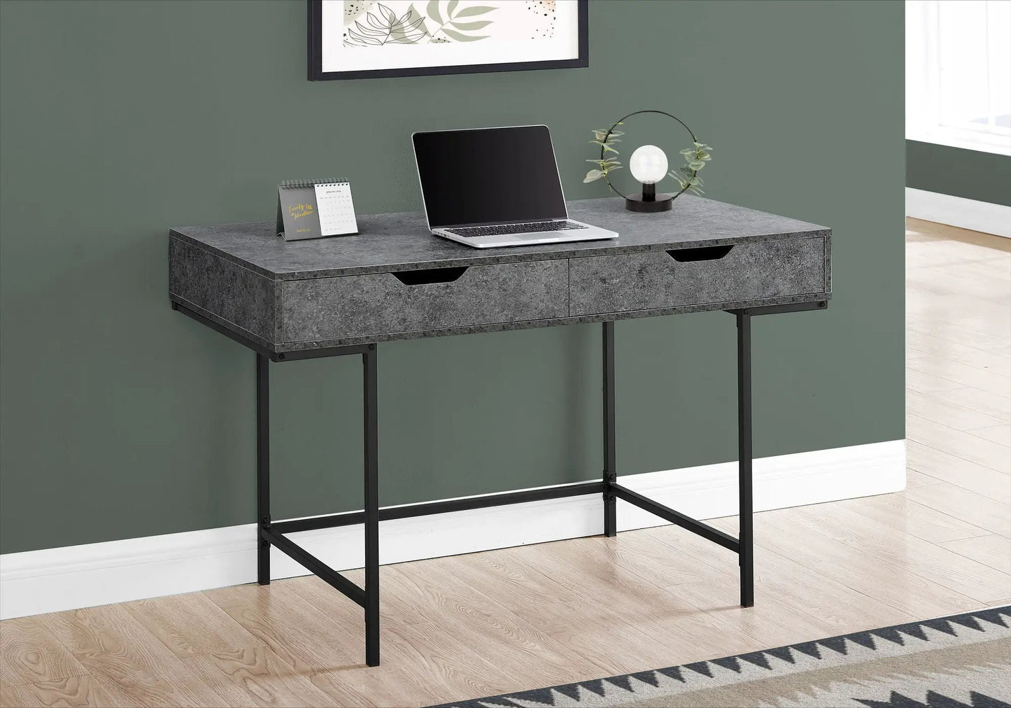 Computer Desk for Home Office with Drawers