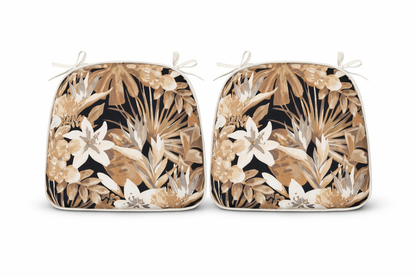 Outdoor Patio Chair Cushions and Thick Foam Set