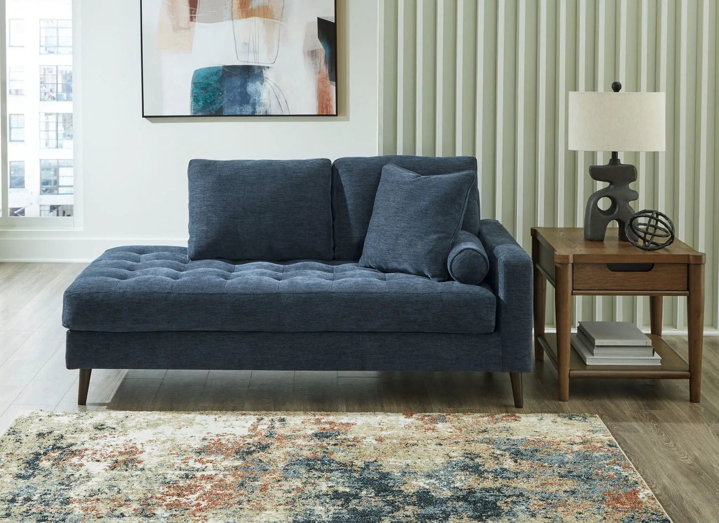 Bixler Raf Corner Chaise Lounge for Modern Living